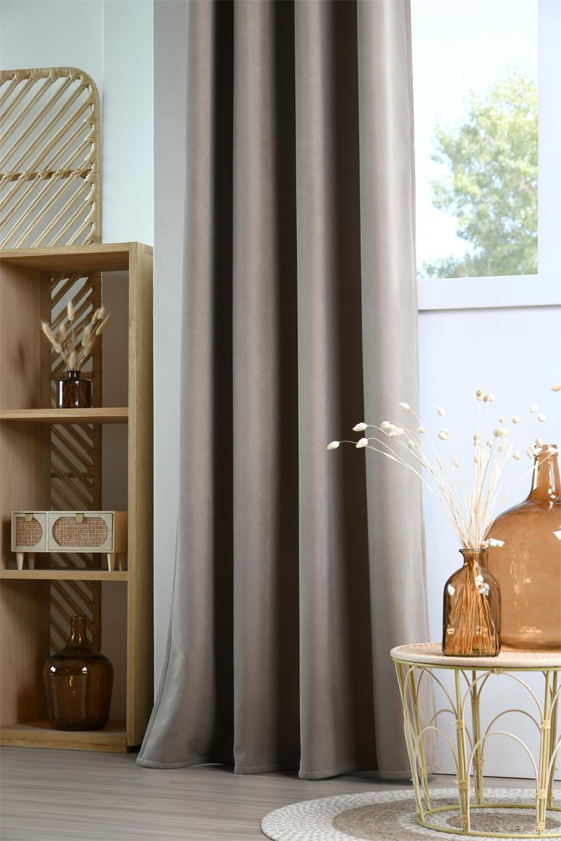 Isolerende gardin Harvard Hørfarvet 140x260cm
