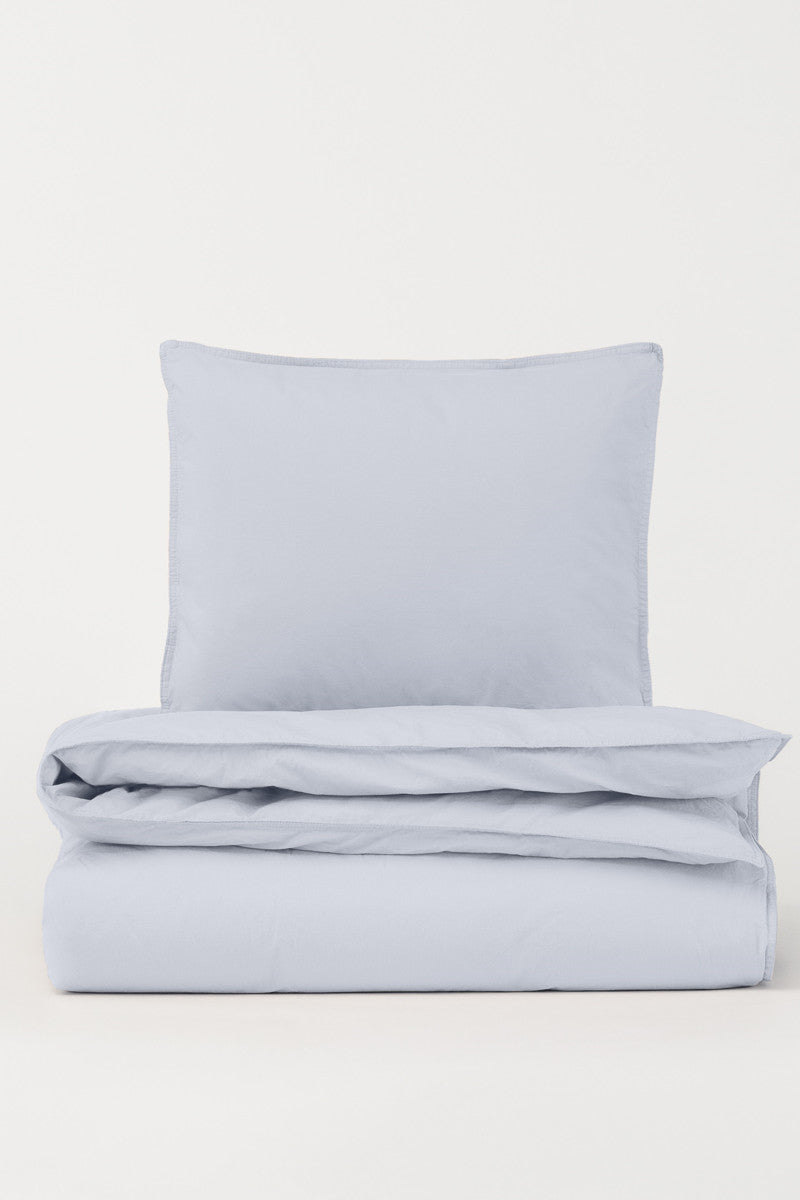 DAWN sengetøj percale Arctic blue 140x220cm
