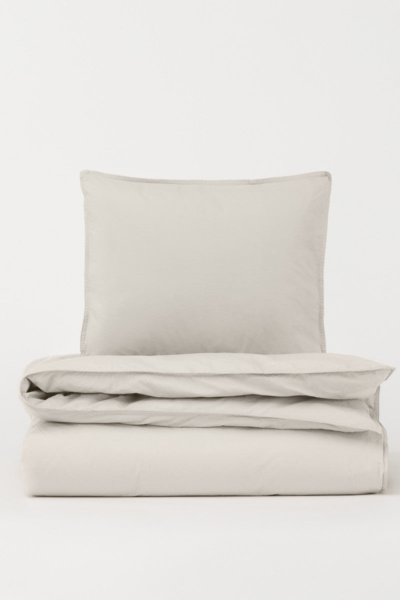 DAWN sengetøj percale ivory 140x220cm