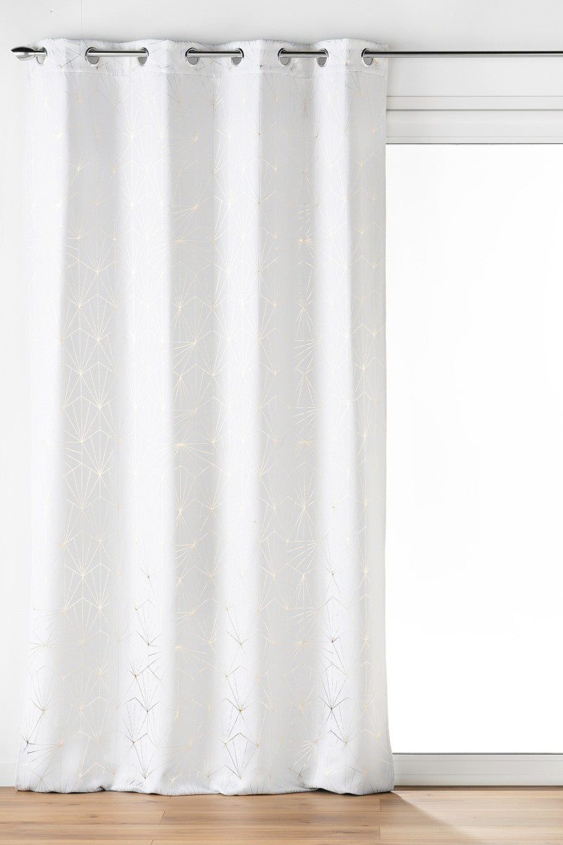 Mørklægningsgardin Eclat Hvid 140x260cm