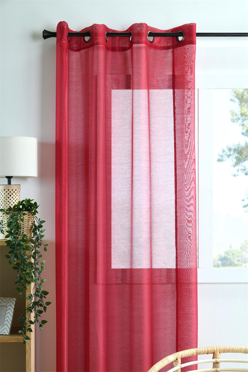 Netgardin Linwood Rød 140x260cm