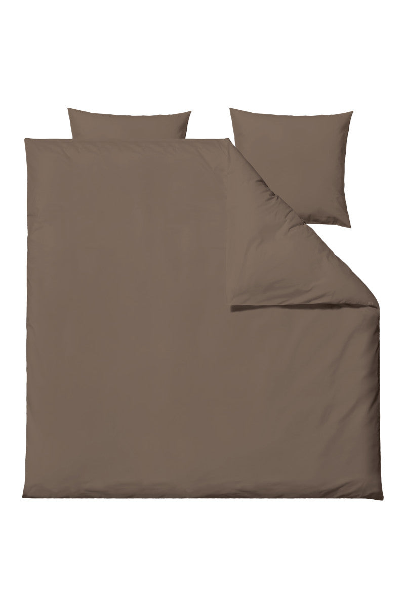 Södahl Organic Crisp sengetøj Taupe 200x220cm