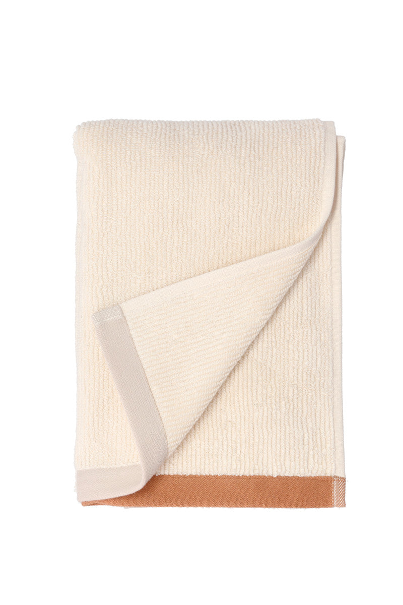 Södahl Contrast håndklæde toffee brown 50x100cm