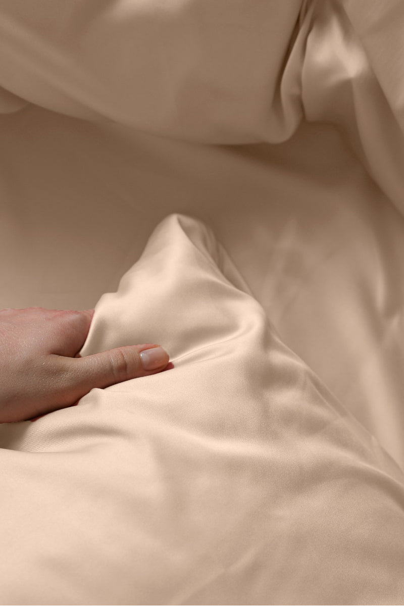 BambooLife Bambus sengetøj Beige 140x220cm-1