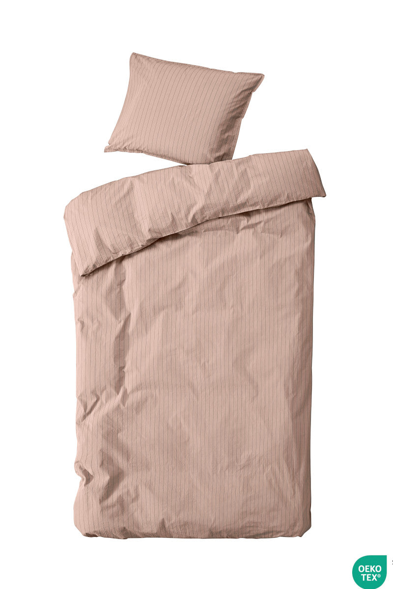 byNORD sengetøj Dagny Straw w. bark 140x220cm