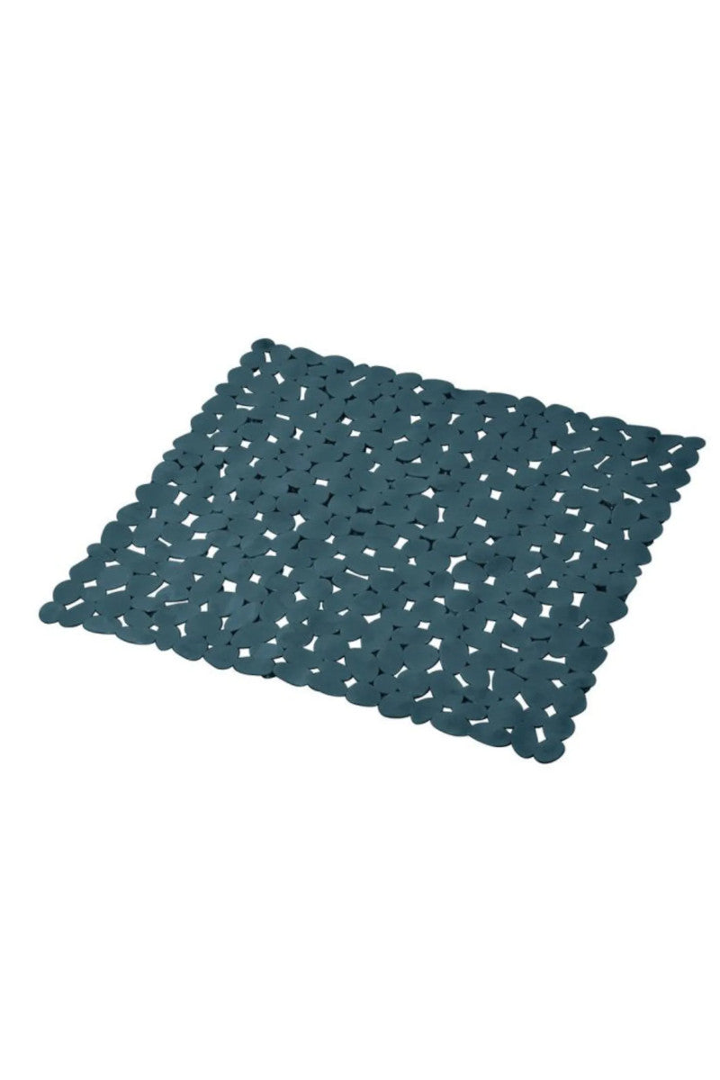 Skridsikker bademåtter Vitamine blå/emerald grøn 52x52cm