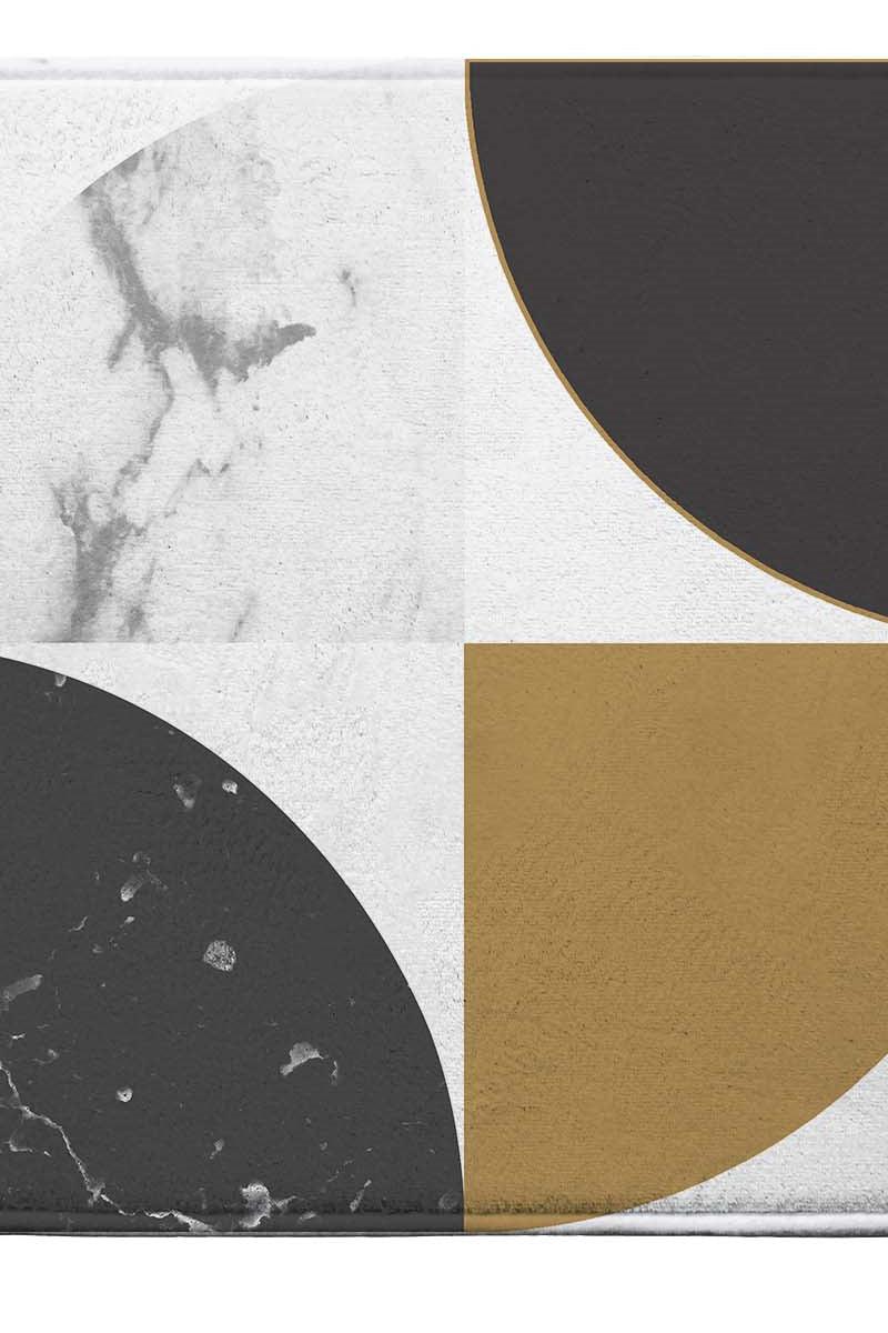 Bademåtte Geomarbre blå - Valdi