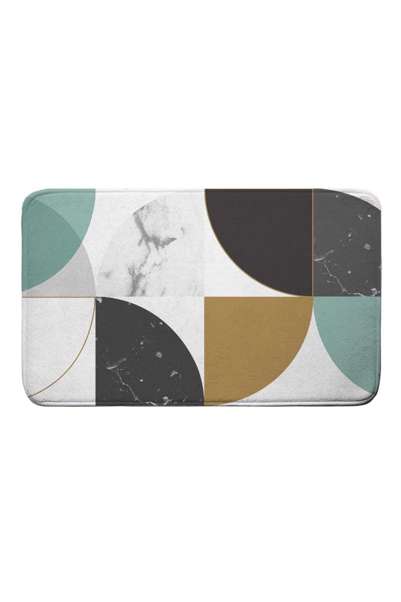 Bademåtte Geomarbre blå - Valdi