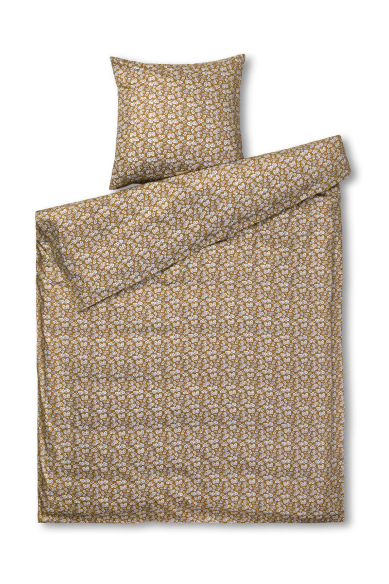 Juna sengetøj Pleasantly sennep 140x200cm