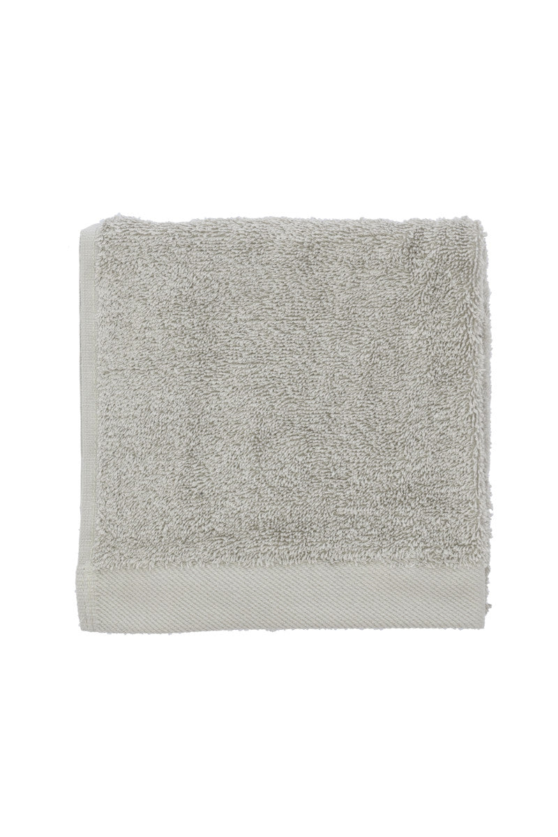 Södahl Comfort organic Håndklæde lys grå 40x60cm