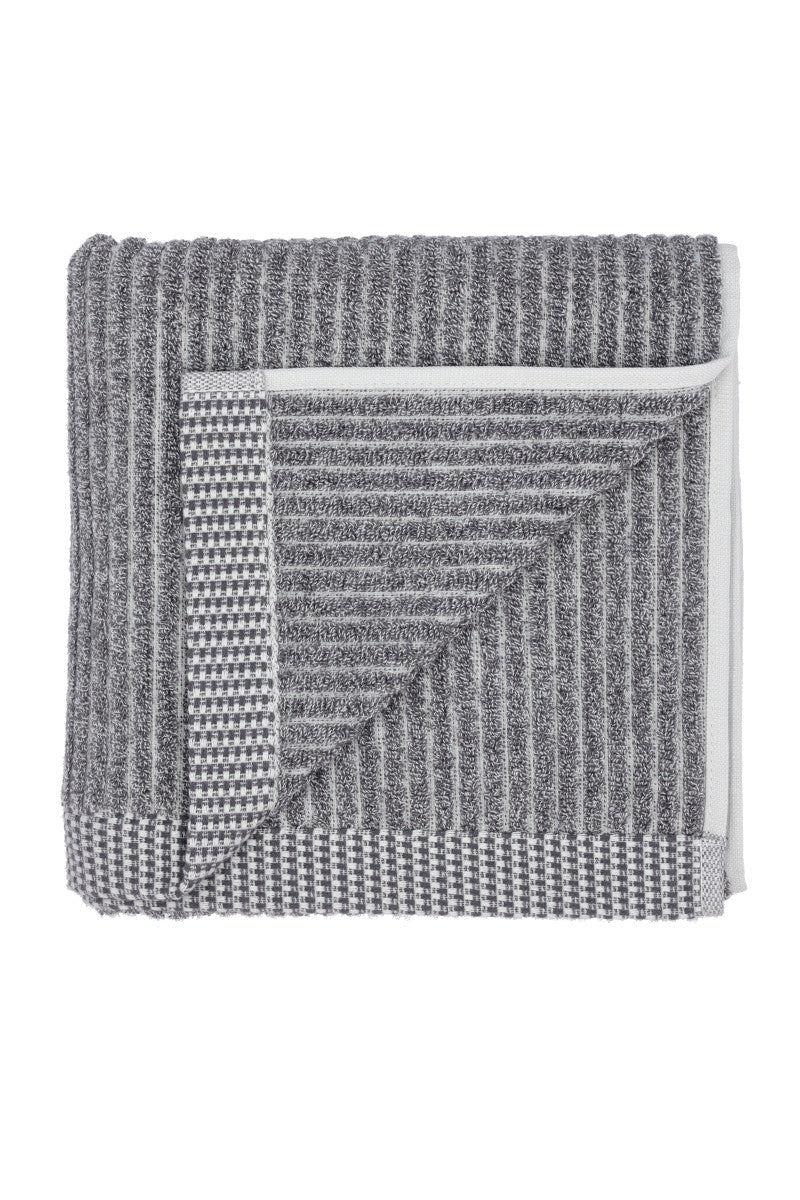 Södahl organic Melange Håndklæde ash 70x140cm