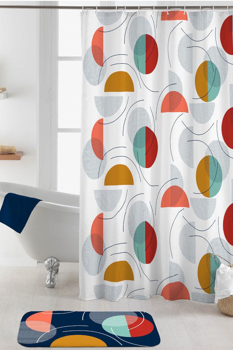 Badeforhæng Color Pop blå