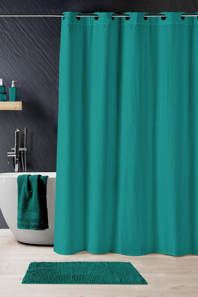 Badeforhæng Dotty Emerald grøn