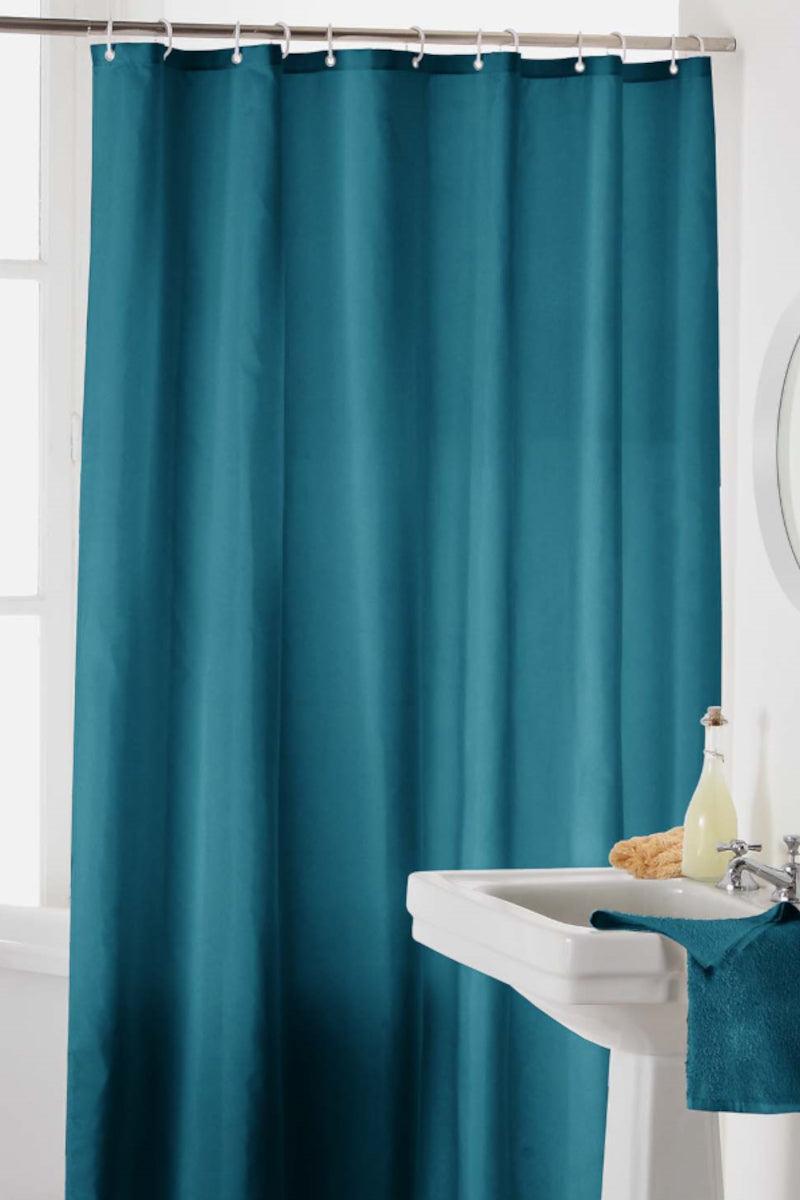 Petroleum badeforhæng 180x200cm