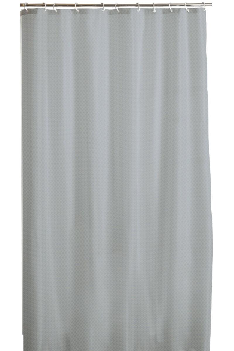 Badeforhæng Quartz lys grå