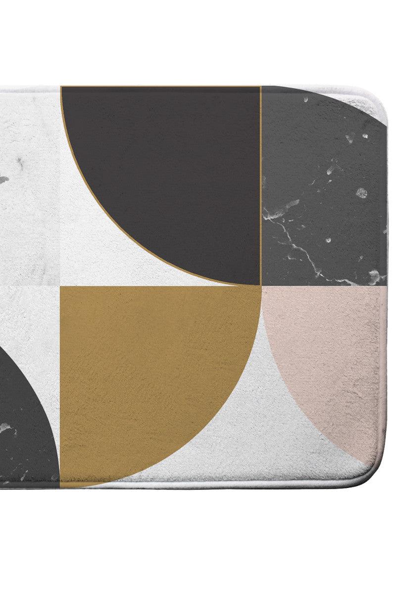 Bademåtte Geomarbre pink - Valdi