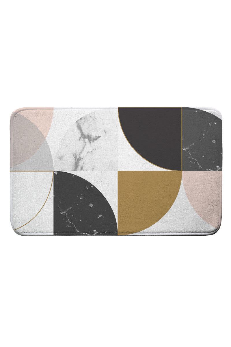 Bademåtte Geomabre pink