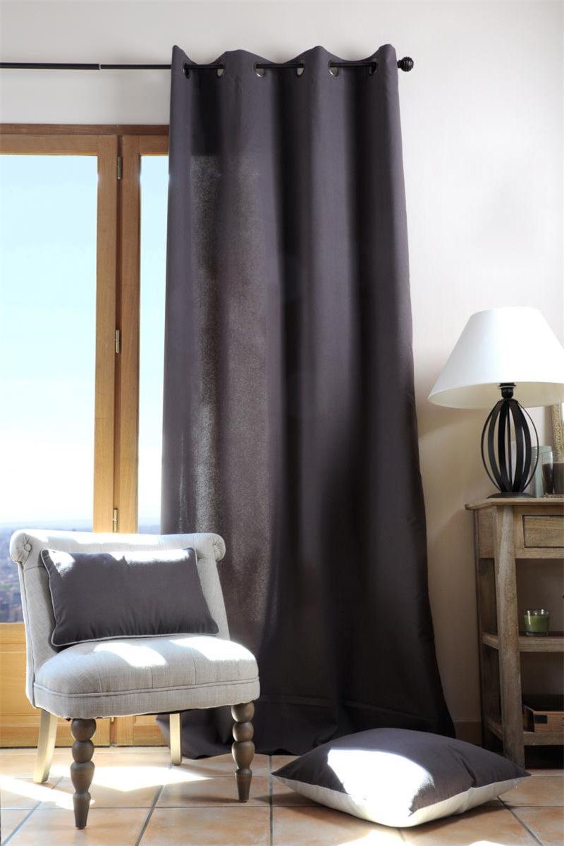 Gardin Duo grå - 100% bomuld