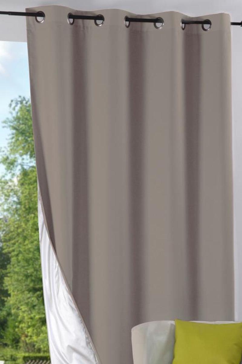 Isolerende gardin Nelson Hørfarvet - Valdi