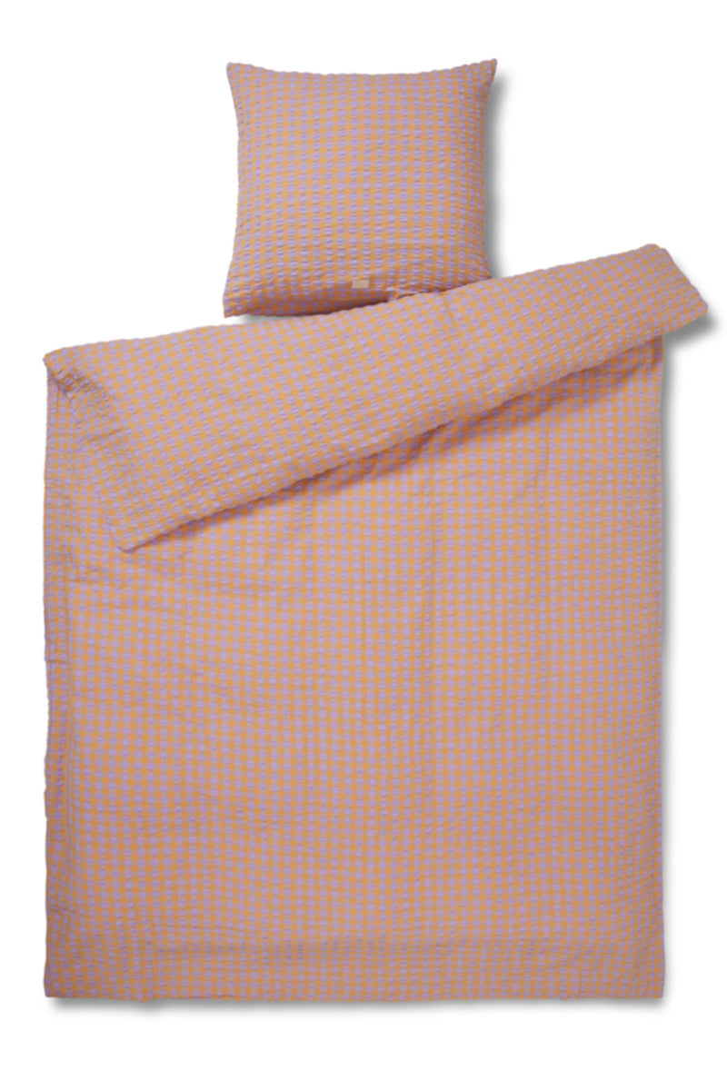 Juna sengetøj Bæk&Bølge lavendel/fersken 140x200cm