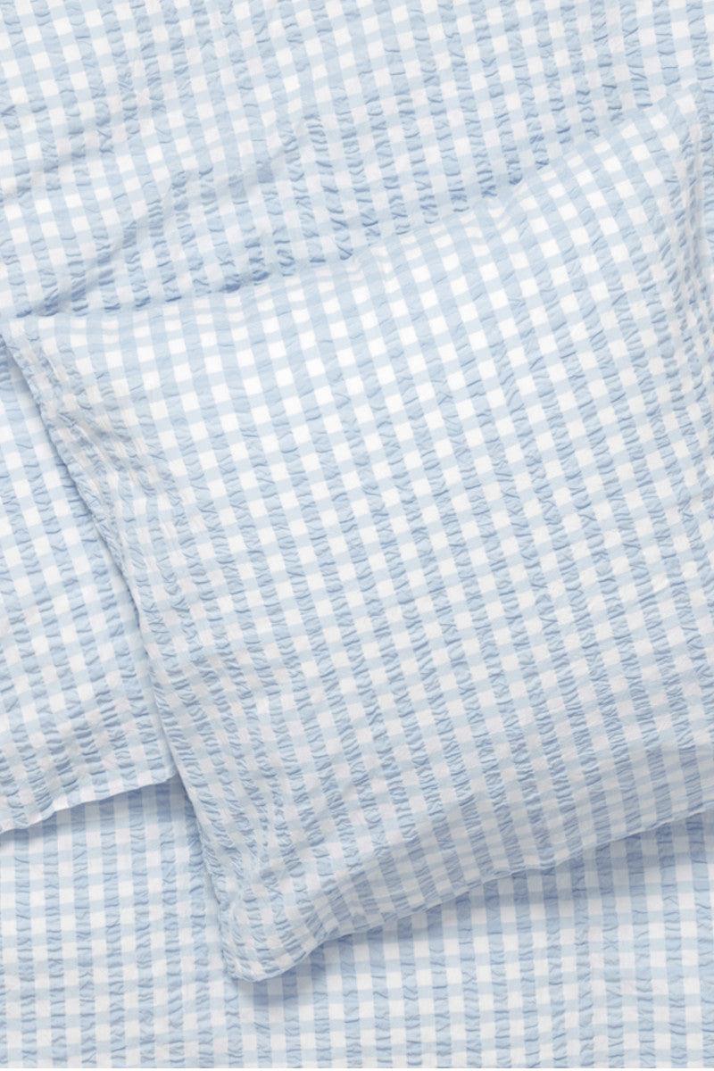 Bæk&bølge sengetøj Juna blå/hvid