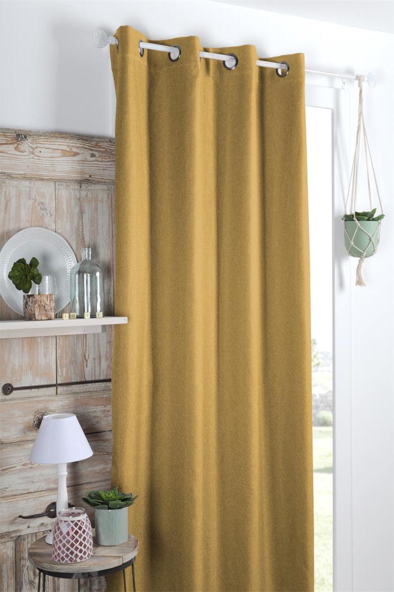 moerklaegningsgardin copenhague sennepsgul