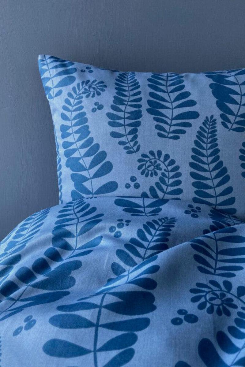 Notes by Susanne Schjerning sengetøj Fern blå - Valdi