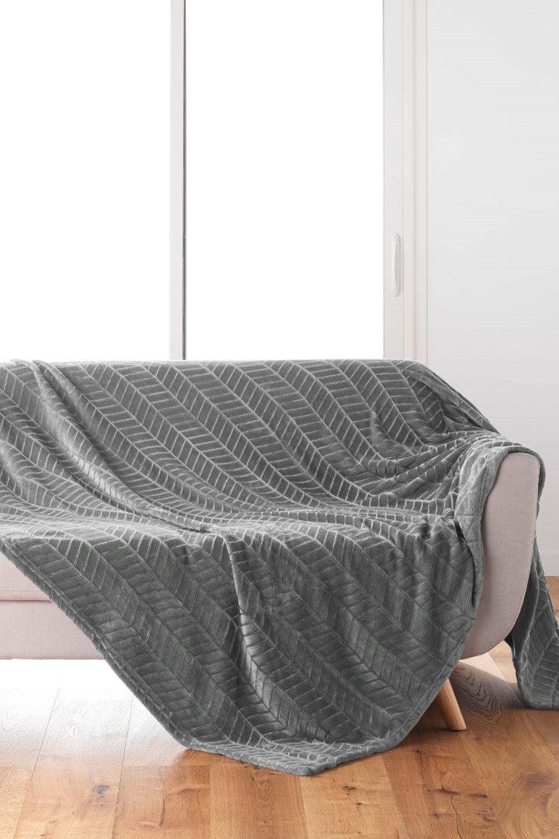 Plaid Arya præget flannel grå