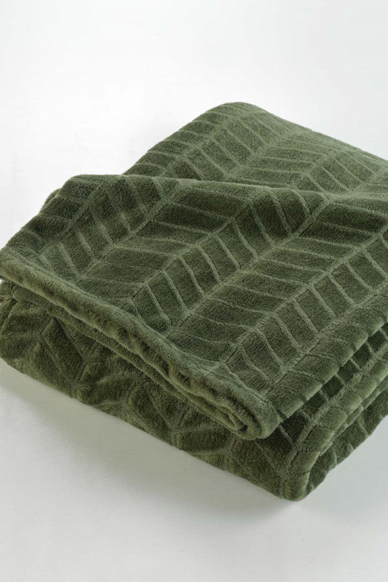 Plaid Arya præget flannel khaki - Valdi