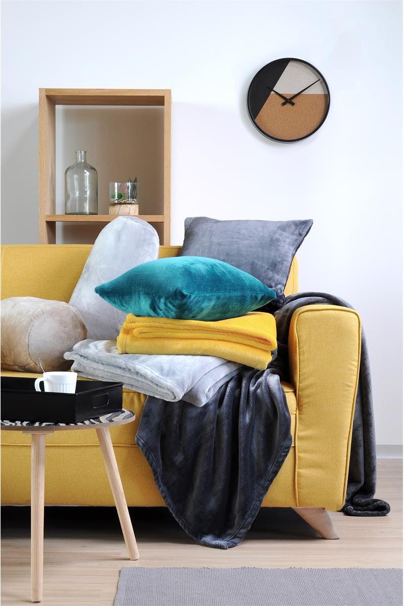 Plaid Doudou antracit - Valdi