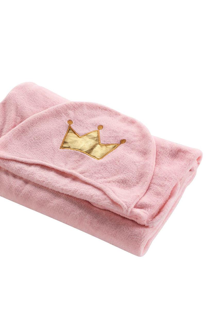 Plaid med hætte og ærmer - Princess 100x120cm - Valdi