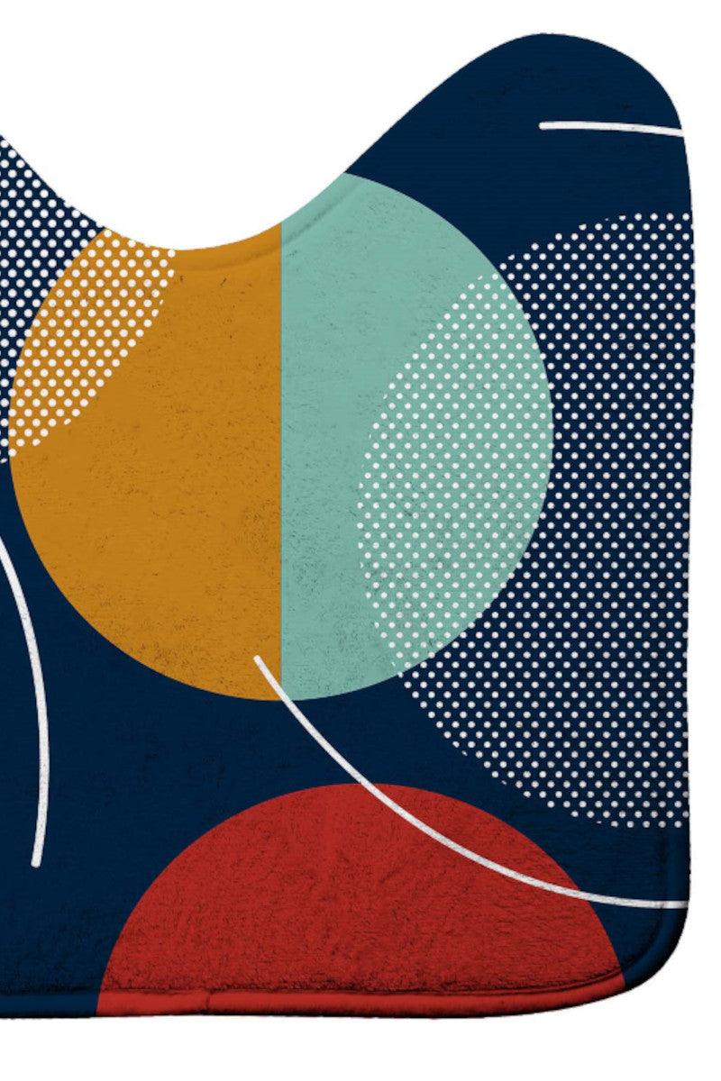 Toiletmåtte Color Pop blå - Valdi