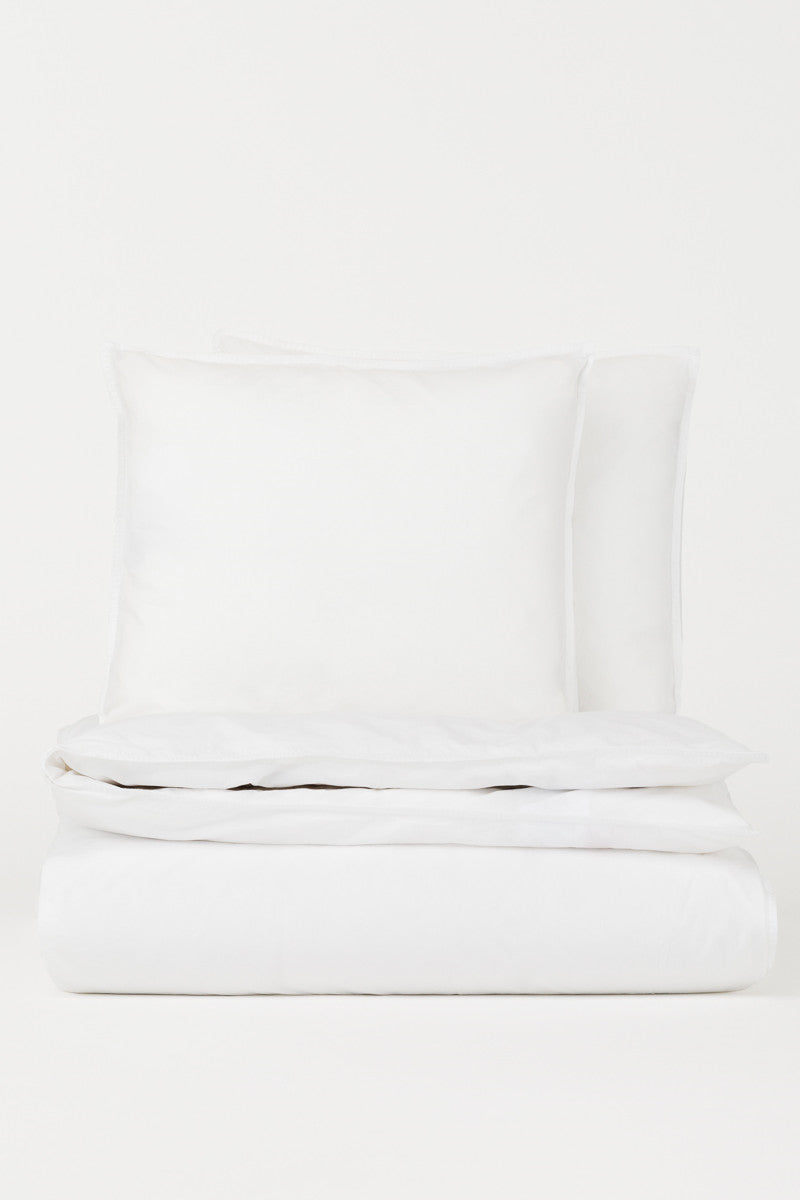 DAWN sengetøj percale bright white 200x200cm