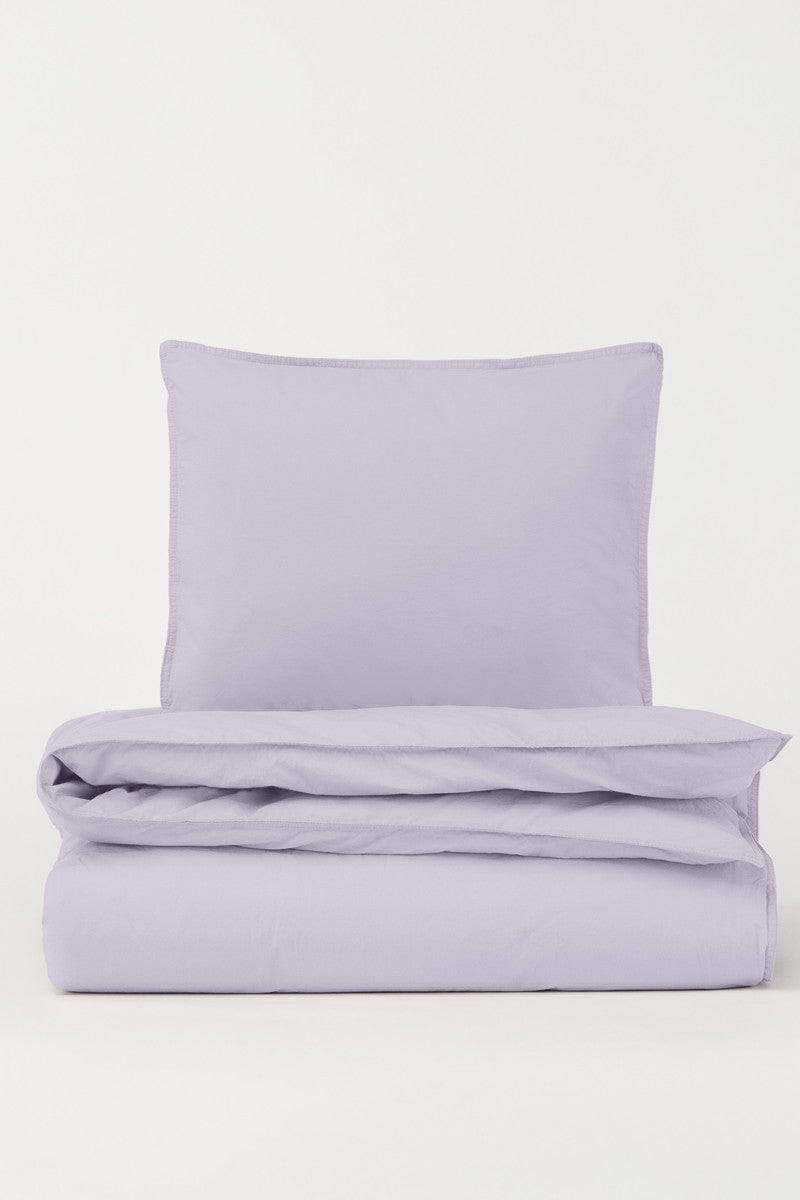 DAWN sengetøj percale lavender mist 140x200cm
