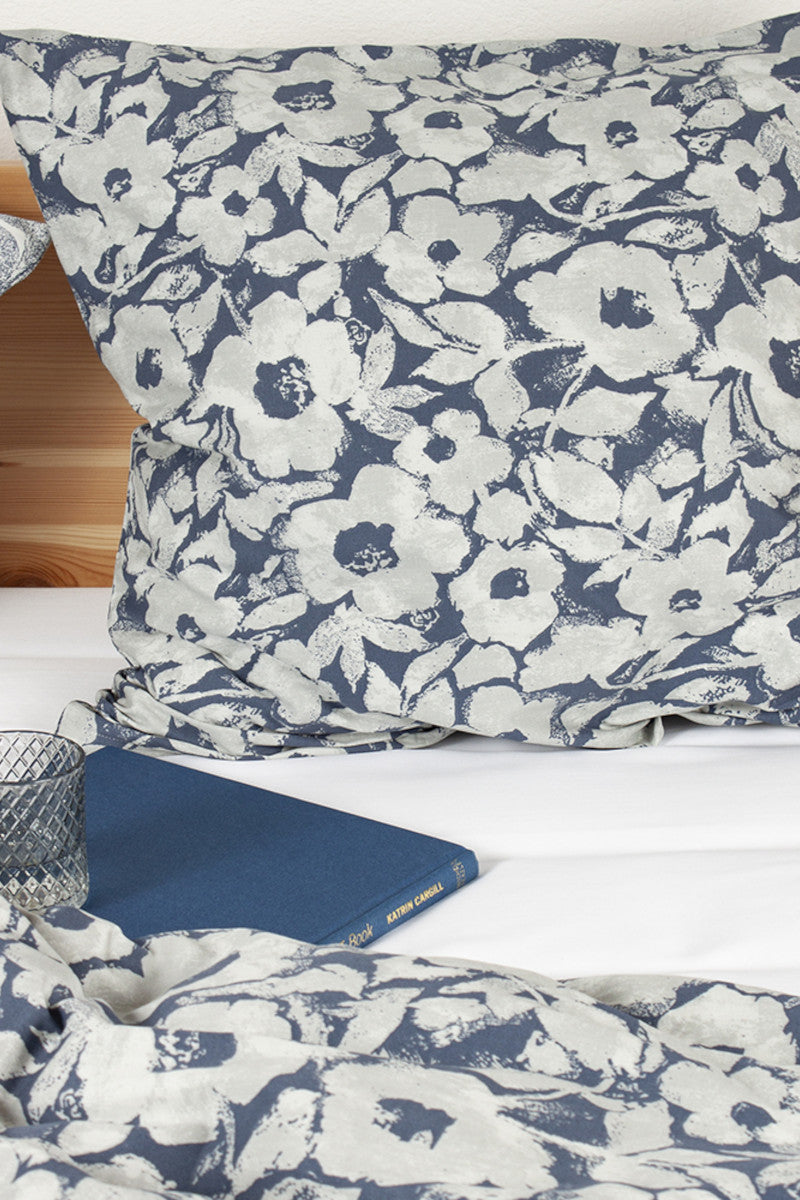 Night & Day madeleine sengetøj blå 140x200cm