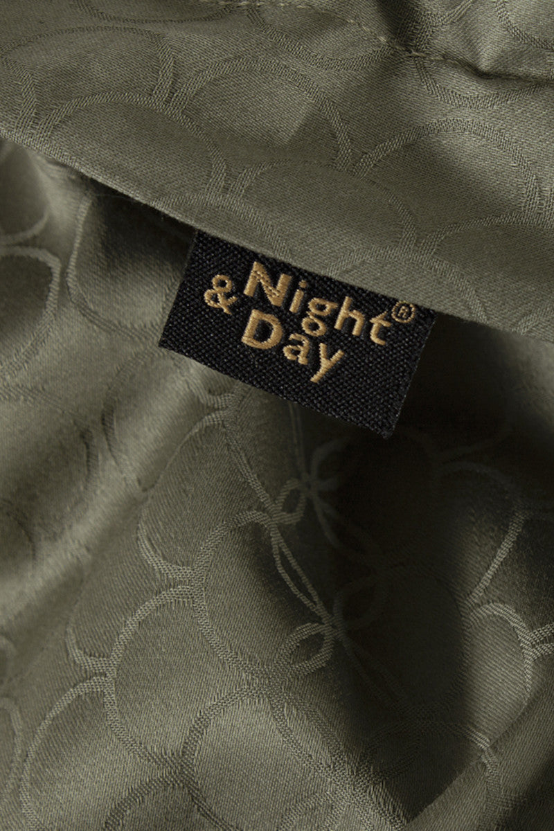 Night & Day opal sengetøj olive 140x220cm