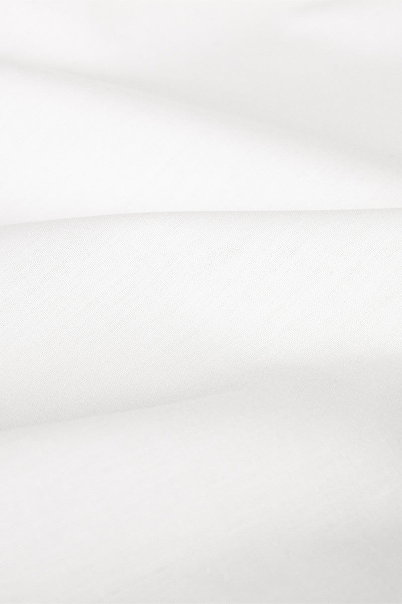Night & Day percale kuvertlagen hvid 160x200x9+15cm
