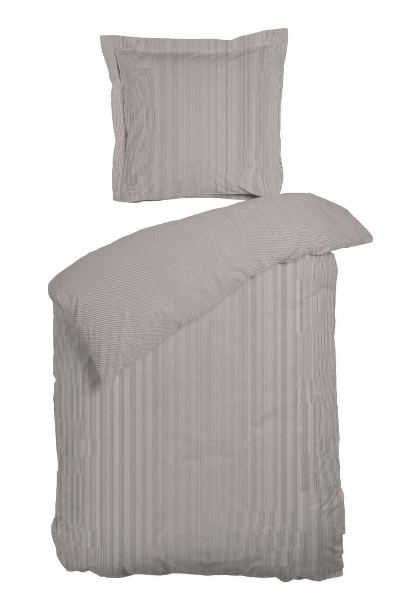 Night & Day raie sengetøj sand 140x200cm