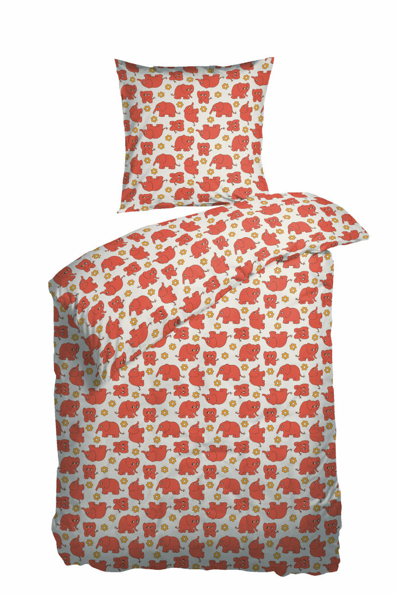 Night & Day sovetrine junior sengetøj orange 100x140cm