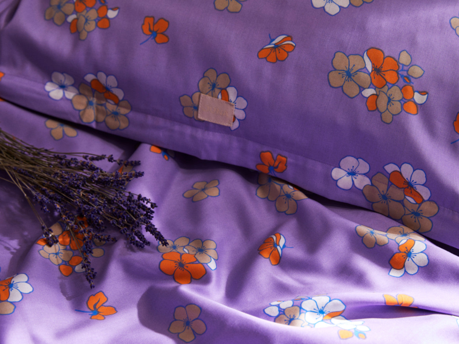 Juna sengetøj Grand Pleasantly lavendel 140x200cm